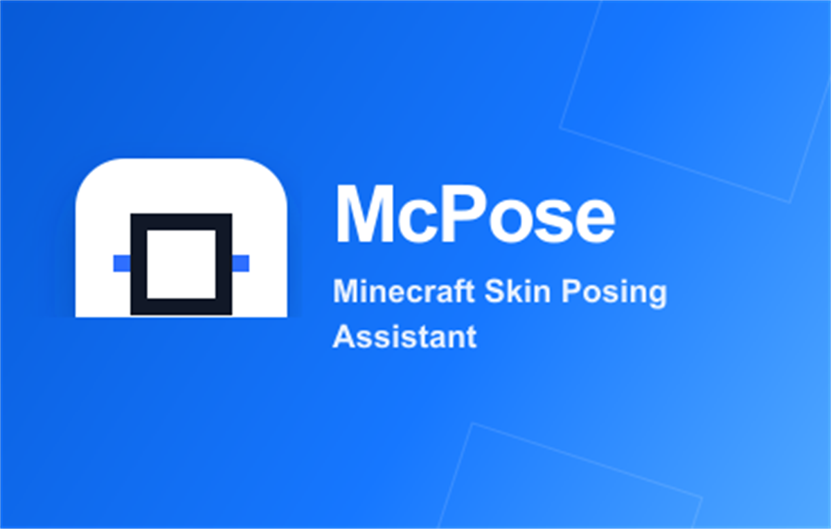 McPose - Minecraft Skin Posing Assistant