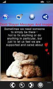 Dosti Shayari Messages And Images screenshot 3