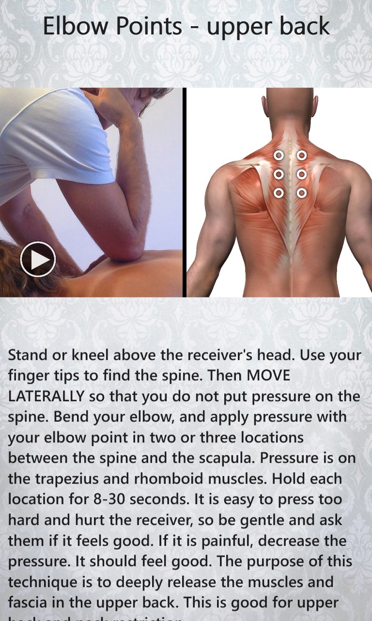 Massage Techniques for Windows 10 Mobile