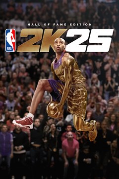 Cover poster for NBA 2K25 Hall of Fame Edition