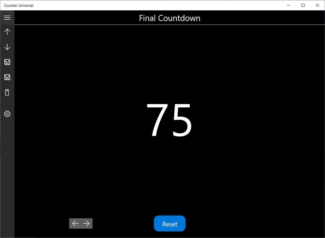 #7. Counter Universal (Windows) De: Simple Programs