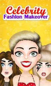 Celebrity Fashion Makeover - Beauty games screenshot 1