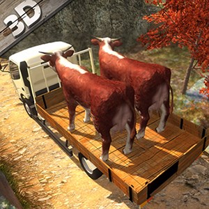 Hill Climbing Animal Transport 3d