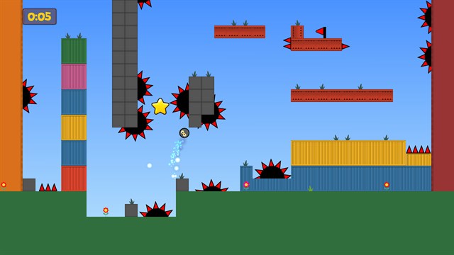 Super Jumpy Ball Premium - A Platform Puzzle screenshot 4