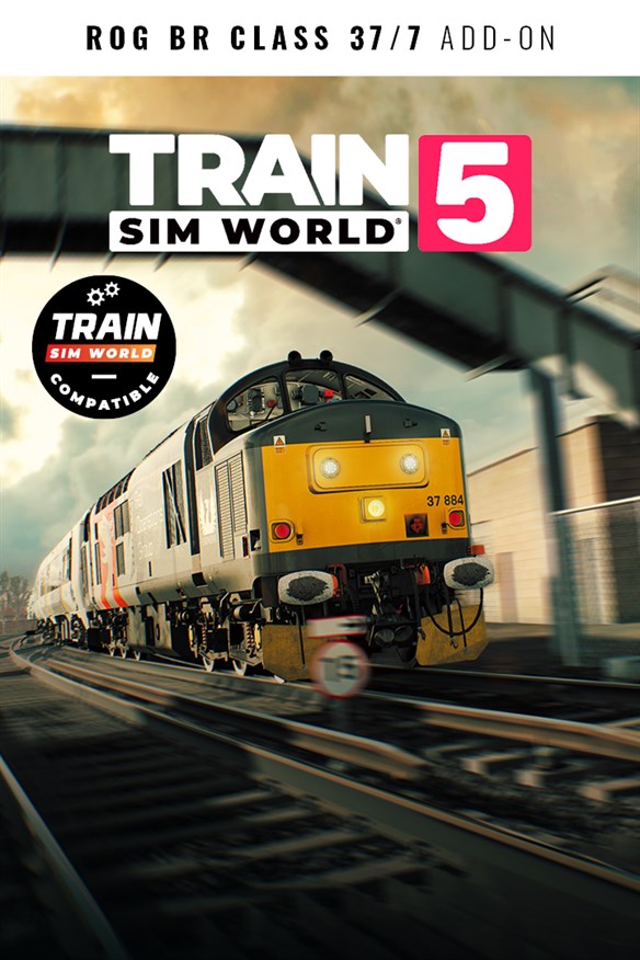 Train Sim World 5: Rail Operations Group BR Class 37/7 Xbox Series X|S and Xbox One cover art