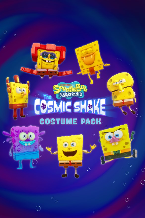 SpongeBob SquarePants: The Cosmic Shake - Costume Pack DLC Xbox Series X|S and Xbox One cover art