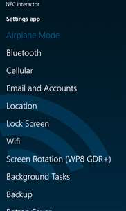 NFC interactor screenshot 4