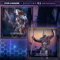 Rei Violeta e Senhor do Crisol - Pacote de Visual de Herói - FOR HONOR