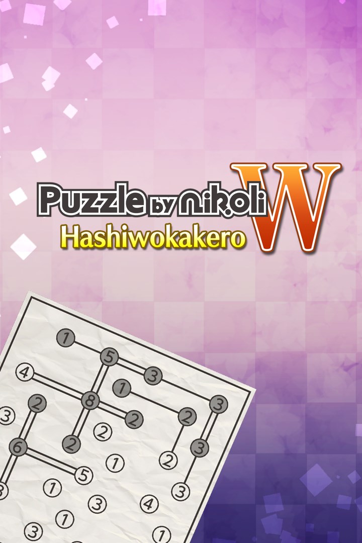 Puzzle by Nikoli W Hashiwokakero (Windows) image