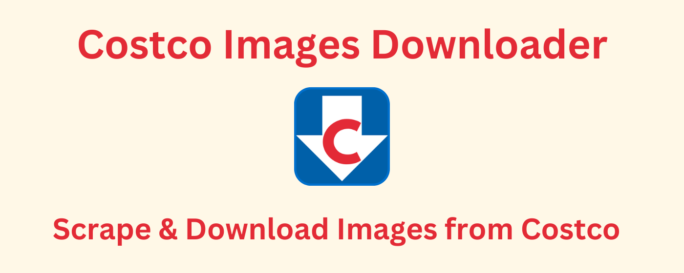 Costco Images Downloader