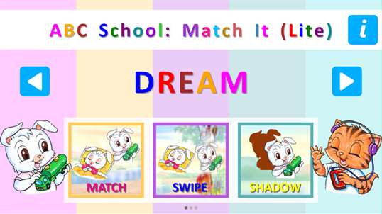 ABC School - Match It (Lite) screenshot 1