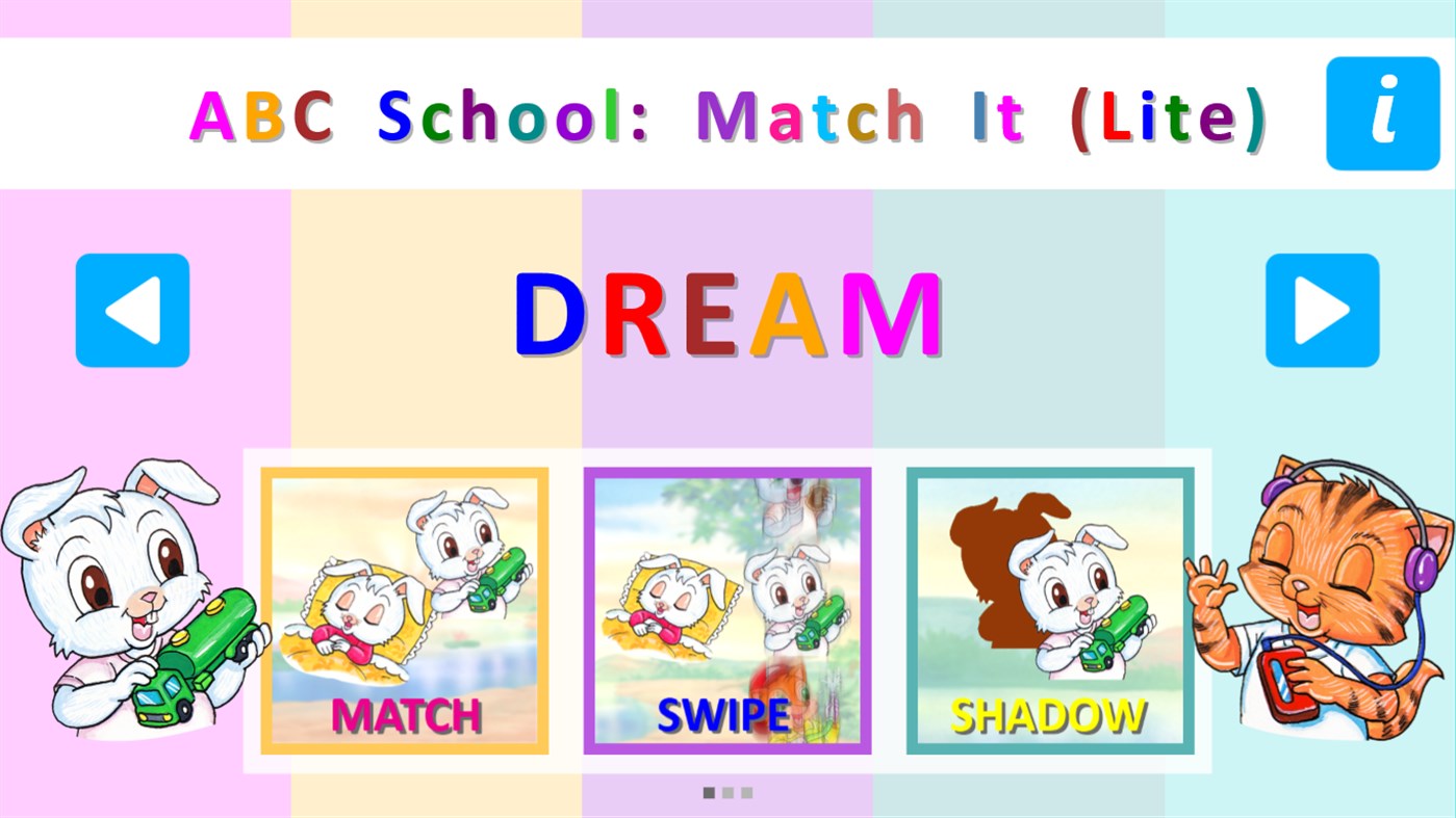 #1. ABC School - Match It (Lite) (Windows) 来自: Handtoy