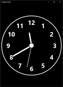 Analog-Clock screenshot 2