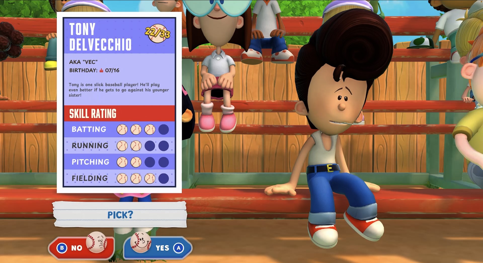 Backyard Baseball — скриншот 9