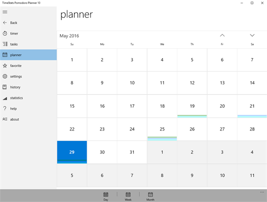 TimeStats Planner 10 screenshot 1