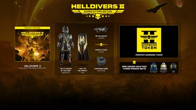 HELLDIVERS™ 2 издание «Супергражданин» право на контент — скриншот 1