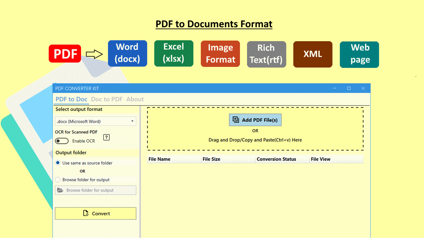#1. PDF Converter App for Windows (Windows) Με: SoftPard Tech