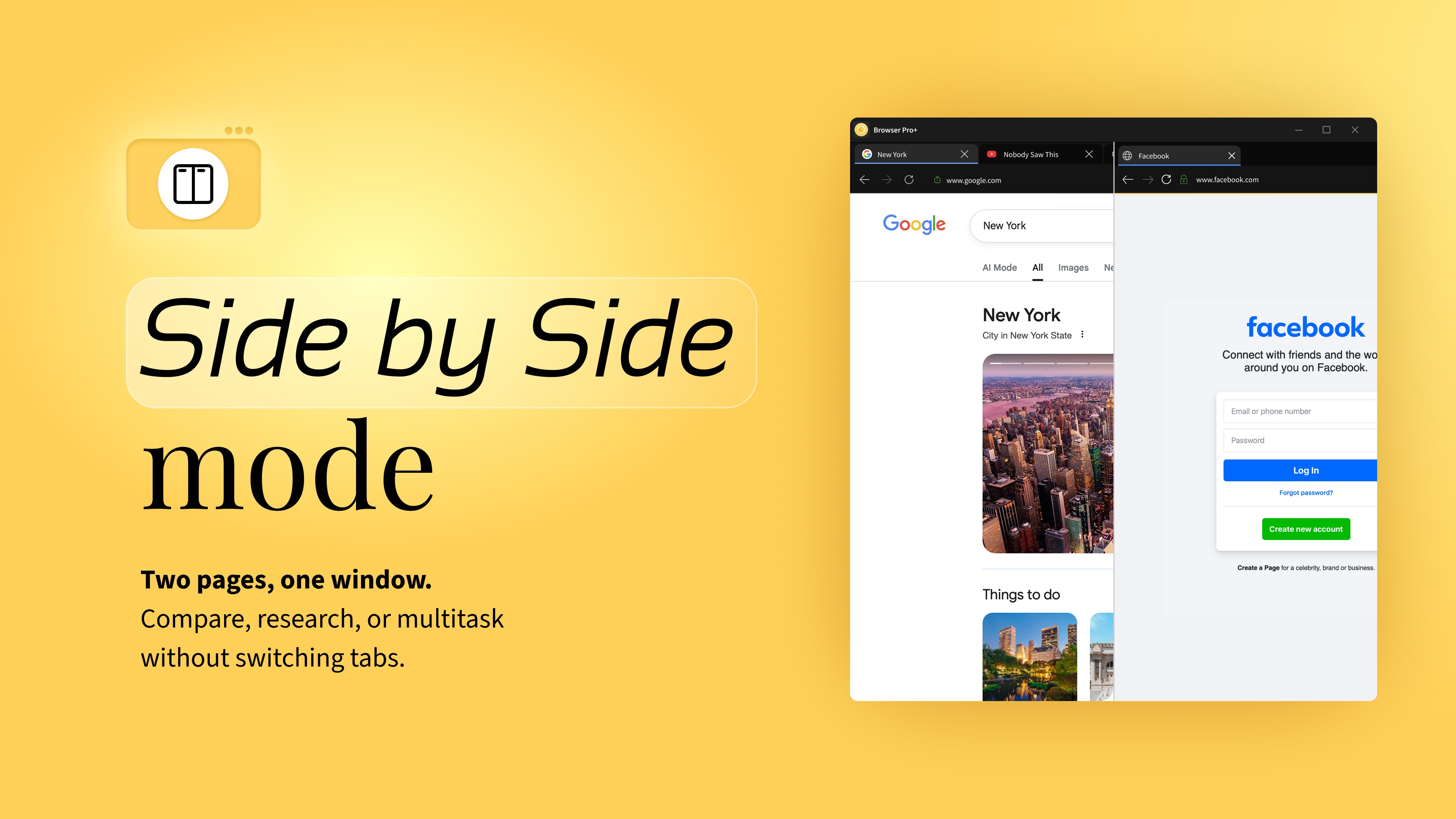 Browser Pro+ screenshot