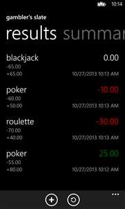 Gambler's Slate screenshot 1