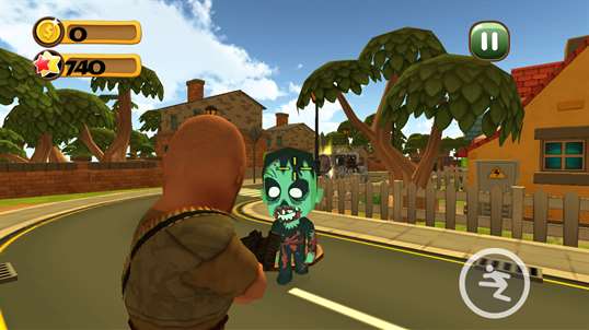 Cartoon Commando War 3D screenshot 2