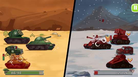 Tanks Clash screenshot 1
