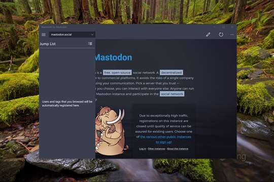 Mammoth for Mastodon screenshot 2