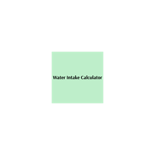 Water Intake Calculators