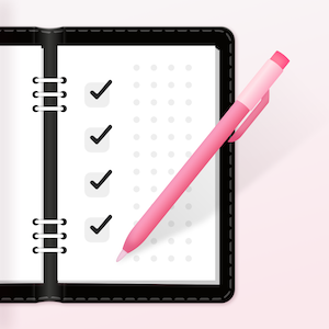 电子每日计划表 — 笔记和习惯清单
