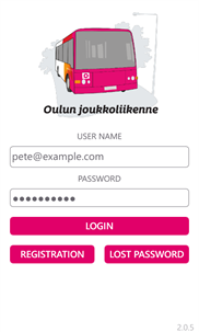 Oulun Joukkoliikenne screenshot 2