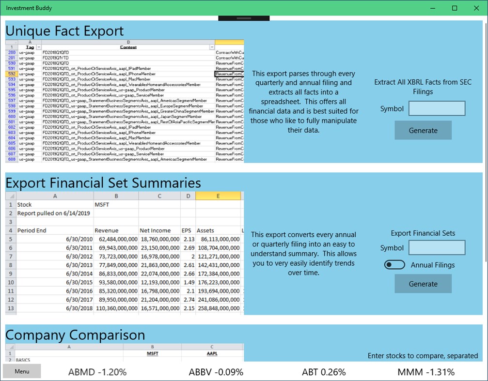 #3. Investment Buddy (Windows) By: Tim Hanewich