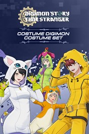 Digimon Story Time Stranger Costume Digimon Costume Set