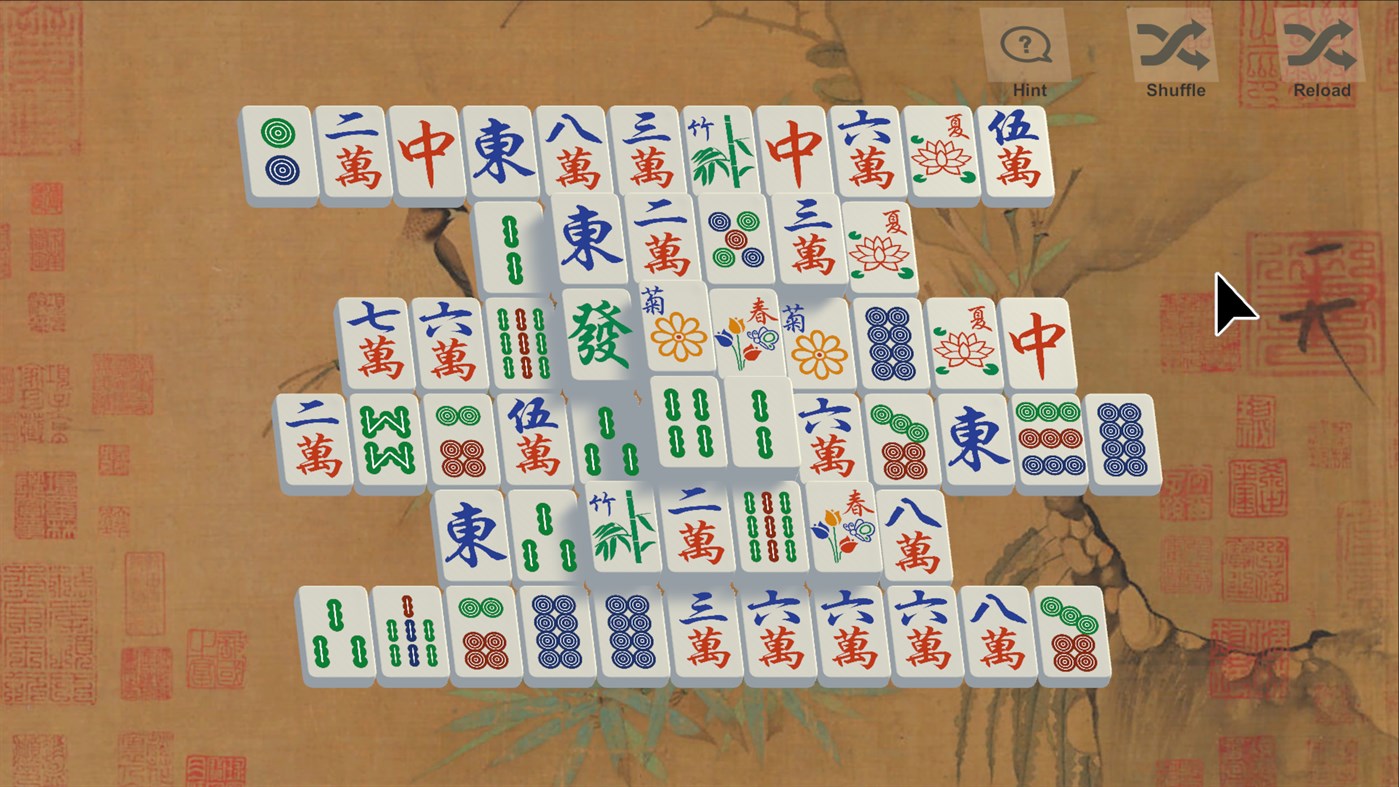 #2. Ancient Mahjong (Windows) Av: Pix Arts