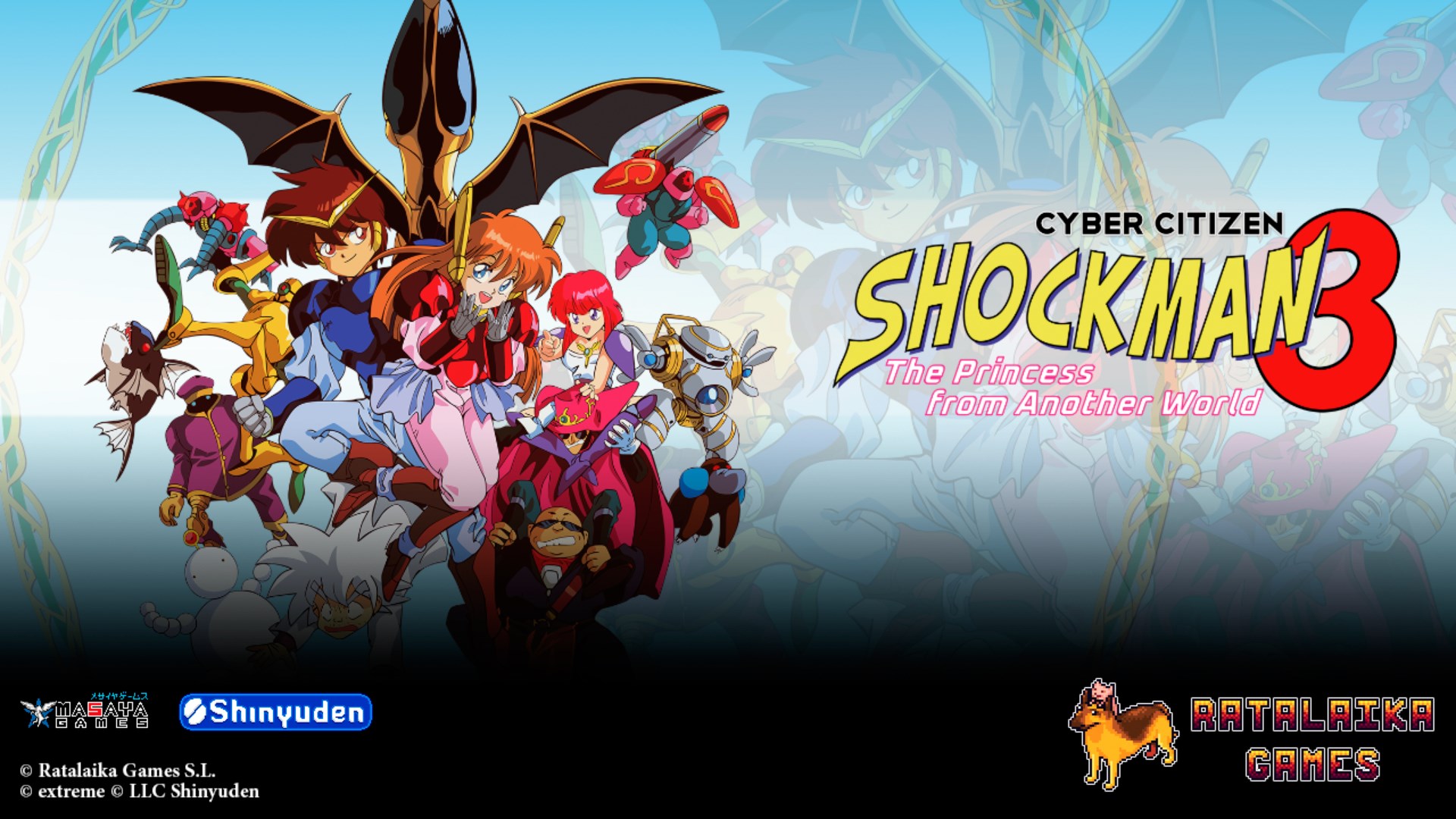 Cyber Citizen Shockman 3: The princess from another world - trailer