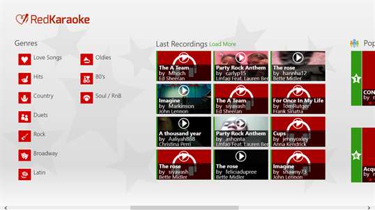 Red Karaoke for Lenovo screenshot 2