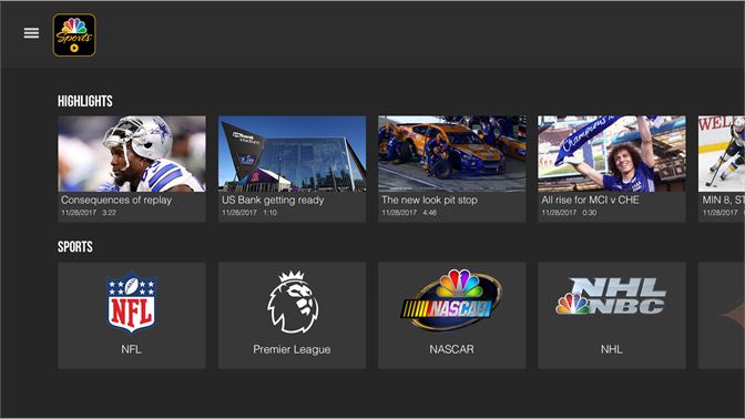 Get Nbc Sports Microsoft Store