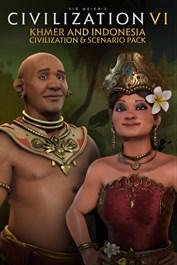 Pack de civilización y escenario indonesios y jemeres