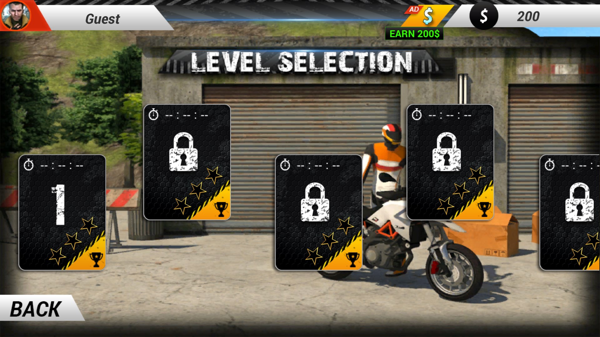 Screenshot 4 Dirt Bike Stunts 3D windows