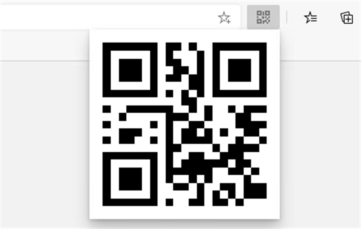 Tab QR code