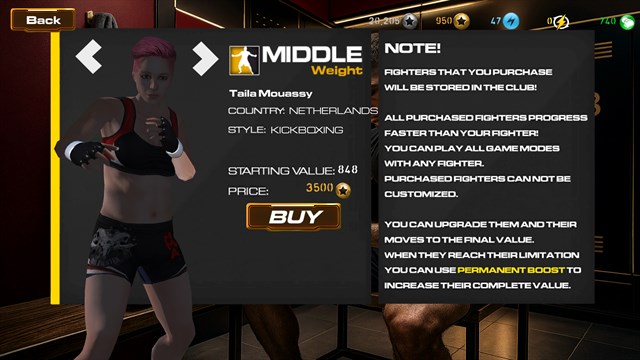 Women's MMA Simulator screenshot 2