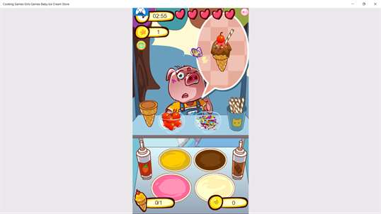 Cooking Games Girls Games-Baby Ice Cream Store screenshot 2