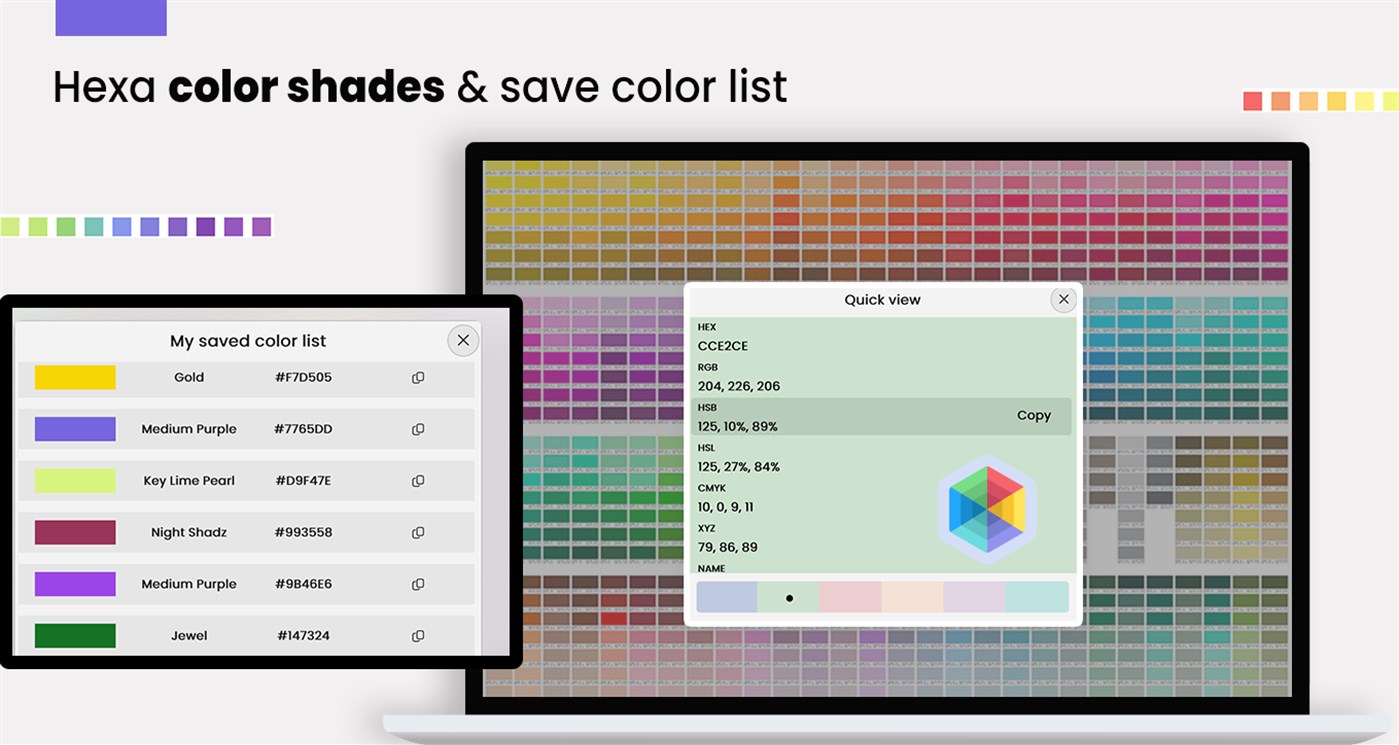 #5. Color Palettes Generator (Windows) By: White Peacock