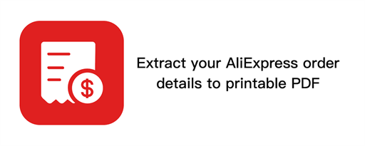 AliExpress invoice & receipt generator marquee promo image