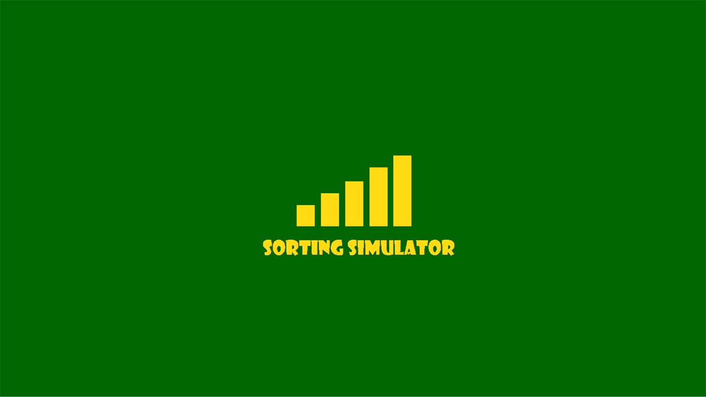 #1. Sorting Simulator (Windows) Podle: SanjayT