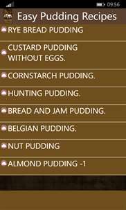 Easy Pudding Recipes screenshot 4
