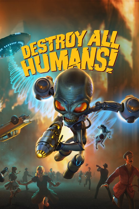 Destroy All Humans! Xbox Series X|S and Xbox One cover art