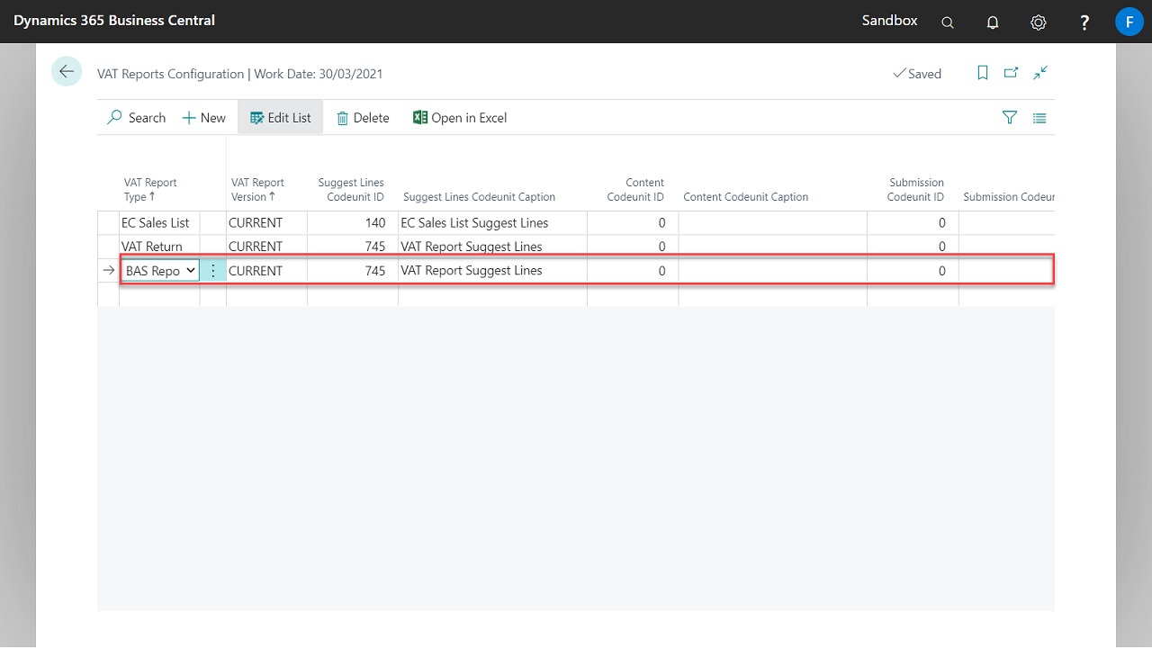 Snapshot 1 of Australian BAS Improvements