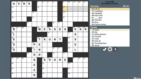 Microsoft Crossword Puzzle Games