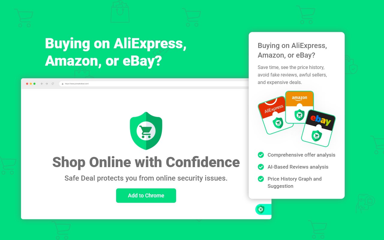 Shopping Assistant: AliExpress, Amazon, eBay