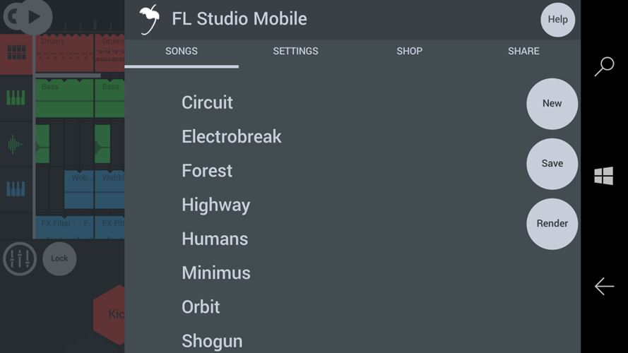 FL Studio Mobile Screenshot