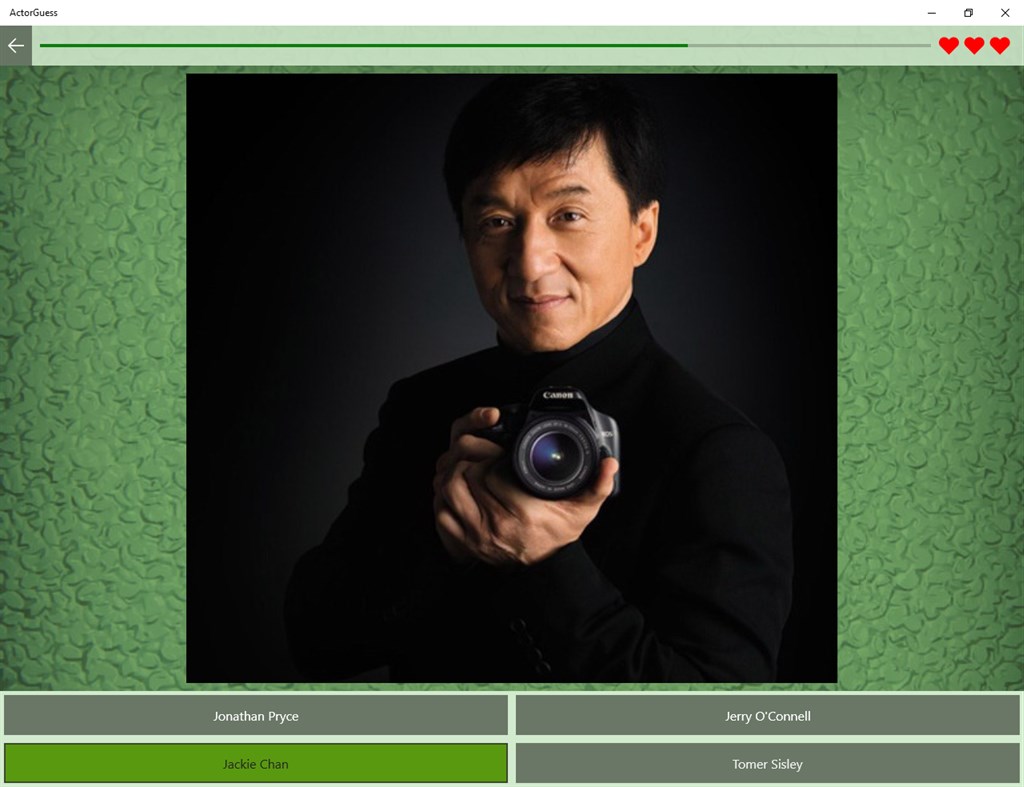 #1. ActorGuess (Windows) 由: Jarek Izotov